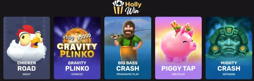 HollyWin Casino Games