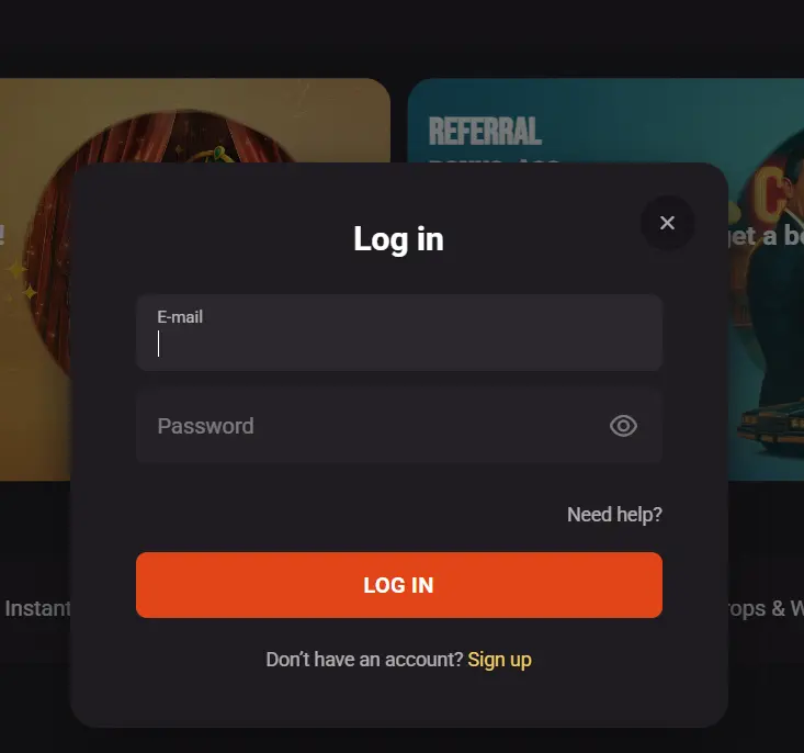 HollyWin Login